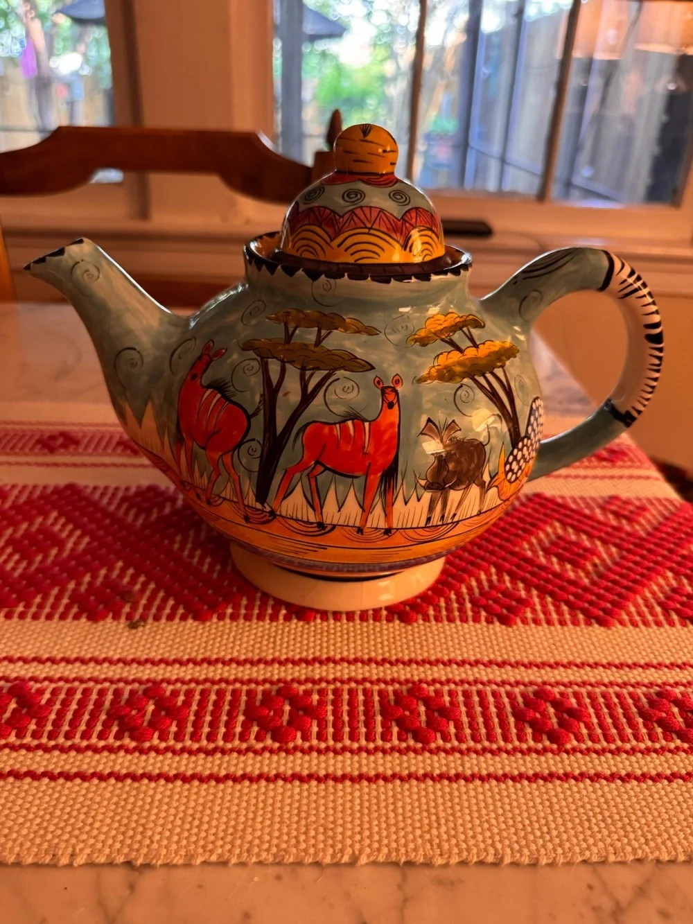 Penzo Zimbabwe teapot,new condition